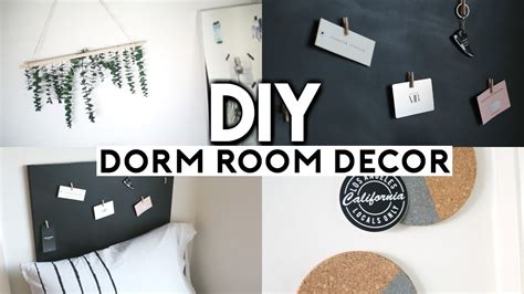 Diy Dorm Room Decor Easy And Cheap Back To School 2017 Youtube