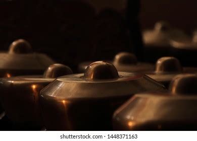 Bonang Musical Instrument Used Javanese Gamelan Stock Photo 1448371163 ...