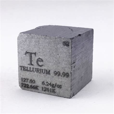 1 Inch Cube Of Tellurium Collect The Elements