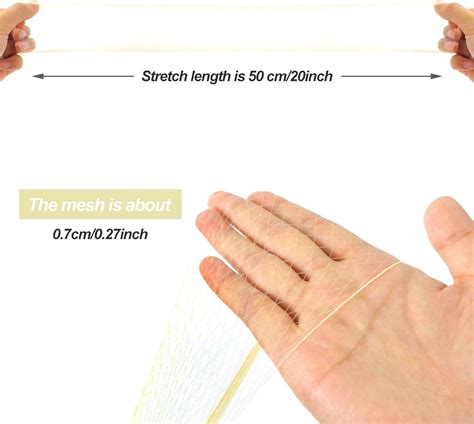 Sularpek Pcs Blonde Hair Bun Nets Cm Inch Elastic Edge Mesh Hair Nets For Ballet