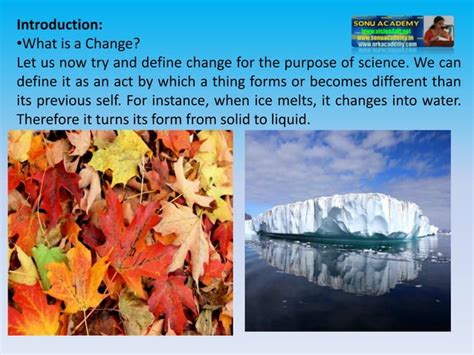 CHANGES AROUND US (SCIENCE CLASS VI) | PPT