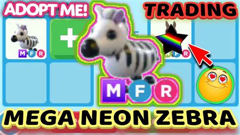 Wow Trades For Mega Zebra In Adopt Me Rich Servers Adoptmetrades