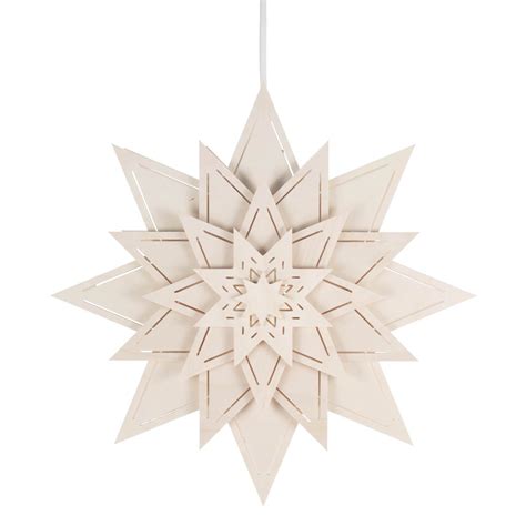 Christmas Star Natural Electric Light Dregeno Seiffener Originale