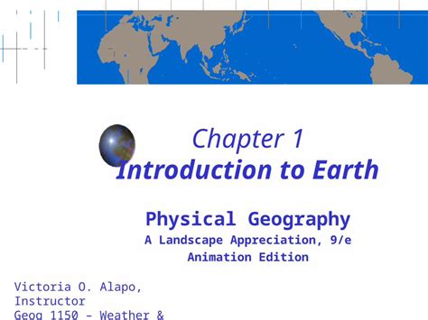 Ppt Chapter 1 Introduction To Earth Dokumentips