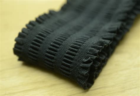 3" 75mm Wide Shirring Elastic ,Ruffled Elastic,Waistband Elastic,Sewin ...