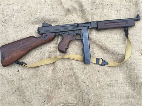 Antiques Atlas World War Deactivated Thompson Sub Machine Gun