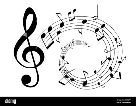 Vector De Notas Musicales Fotografías E Imágenes De Alta Resolución Alamy