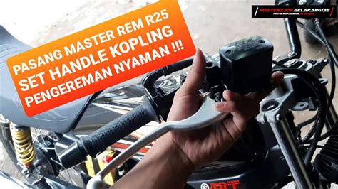 Pasang Master Rem R Set Handle Kopling Di Rx King Youtube