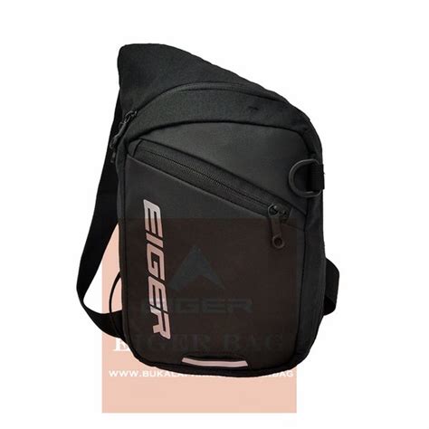 Jual Tas Selempang Eiger Crossling Herald Black L Riding