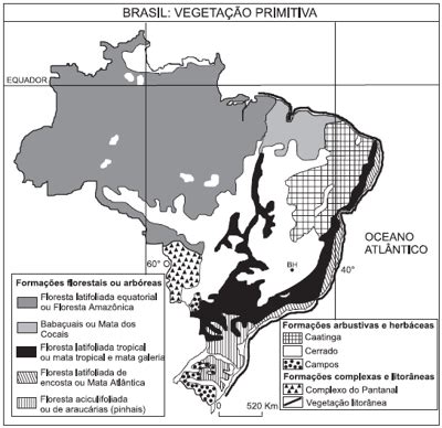 AIO Observe O Mapa A Seguir Fonte Ibge Atlas Nacional Do