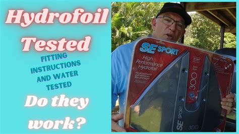 HYDROFOIL. Do they work? - YouTube