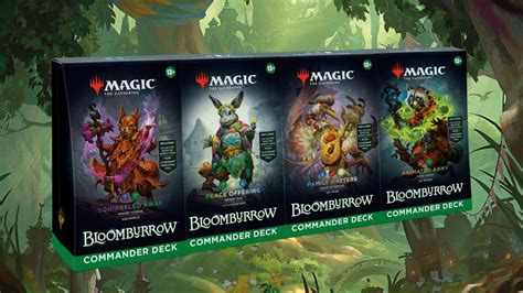 MTG Bloomburrow Commander Decks Ranked