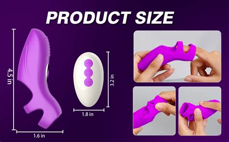 Amazon Clit Finger Vibrator Sex Toy Modes Vibrating Mini G Spot Clitoral Nipple Couple