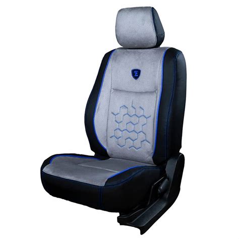 Icee Duo Perforated Fabric Car Seat Cover For Skoda Kushaq At Rs 11900 00 Car Seat Fabric Id