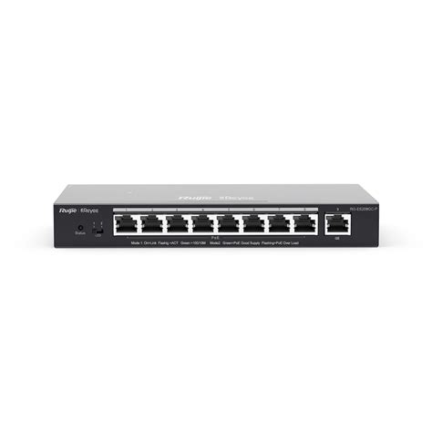 RG ES209GC P 9 Port Gigabit Smart Cloud Mananged PoE Switch Ruijie