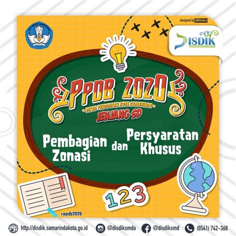 Info Pembagian Zonasi Dan Persyaratan Khusus PPDB Jenjang SD Disdik