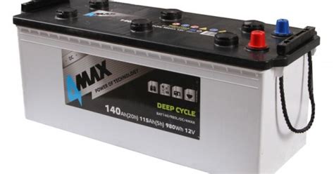 Акумулатор 4MAX DEEP CYCLE 140 AH