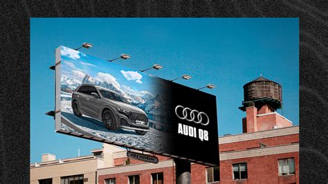 Audi Q8 Poster Design Behance Behance