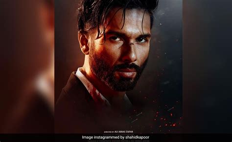 The Internet Is Drawing A Line From Shahid Kapoor S Bloody Daddy Poster