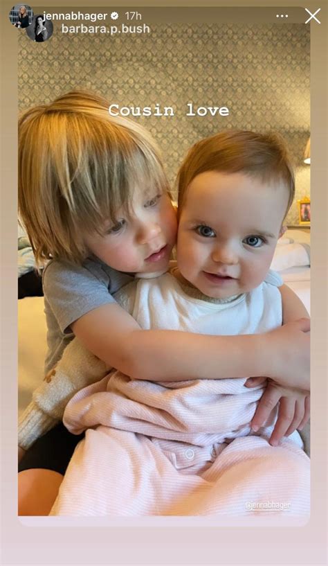 Jenna Bush Hager Shares Sweet Photo Of Son With Barbara Bush S Daughter Cousins Are A T