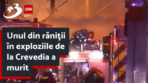 Unul din răniţii în exploziile de la Crevedia a murit YouTube