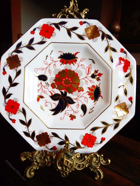 Antiques Atlas Royal Crown Derby Imari Octagonal Cabinet Plate