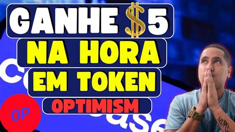 GANHE 5 NA HORA AIRDROP DA COINBASE TOKEN OPTIMISM YouTube