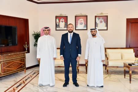 Abu Dhabi Chamber Discusses Trade Cooperation With Charge D Affaires Of