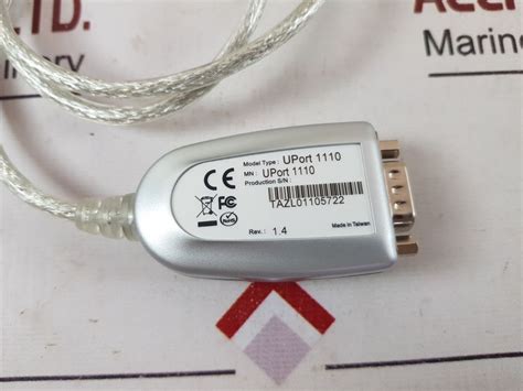 Moxa Uport 1110 V1.4 Rs-232 Usb-to-serial Converter – Aeliya Marine Tech