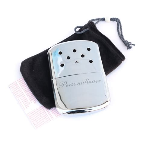 Bricheta Zippo Personalizata Prin Gravura Hand Warmer High Polish