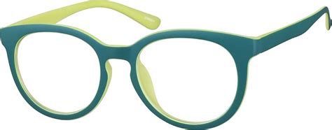 Teal Kids' Round Glasses #209024 | Zenni Optical | Zenni, Round prescription glasses, Eyeglasses