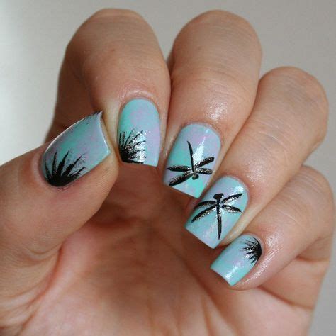 18 Dragonfly Nails Ideas Nails Dragonfly Nail Art Nail Art