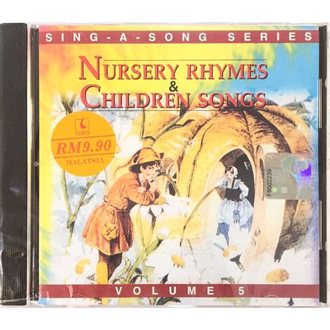 Education CD Nursery Rhymes & Children Songs Volume 5 (CD) | Shopee ...