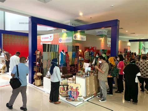 50 Booth Pameran Gelar Produk Unggulan Kaltim DI Gernas BBI 2021