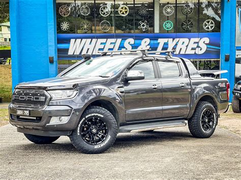 FORD RANGER HUSSLA AMBUSH MATTE BLACK Wheel 5834