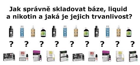 Vape Shop V Centru Liberce Jak Spr Vn Skladovat B Ze Liquid A