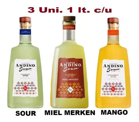 Coctel Sabor Andino Mixto 1 Litro X 3 Unidades Cuotas sin interés