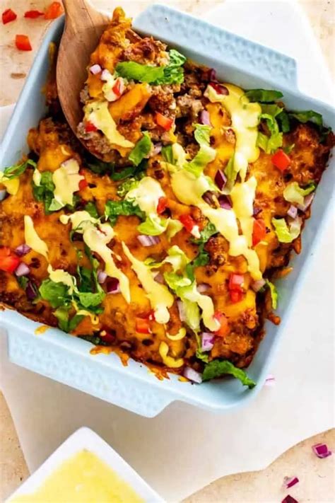 Easy Keto Cheeseburger Casserole Oven Or Instant Pot Kicking Carbs