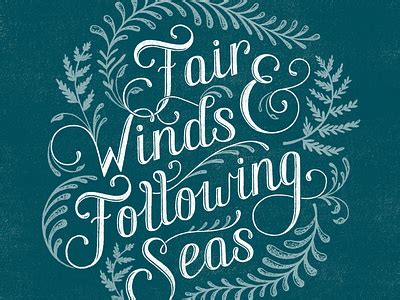 Fair Winds & Following Seas by Lauren Hom on Dribbble