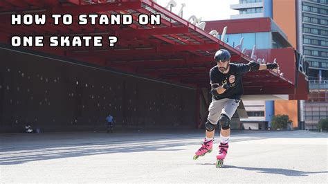 How To Start Inline Skating How To Stand On One Skate Tutorial