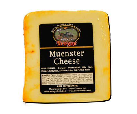 Muenster Cheese Pasteurized At Jazmine Brown Blog