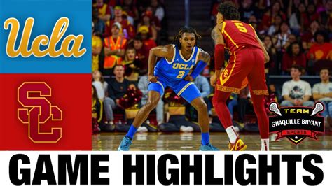 UCLA vs USC Highlights | NCAA Men's Basketball | 2024 College ...