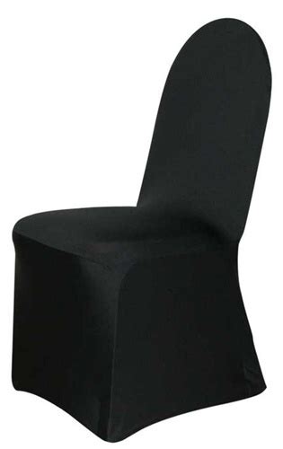 Black Spandex Chair Cover – Lucky Interiors Ltd