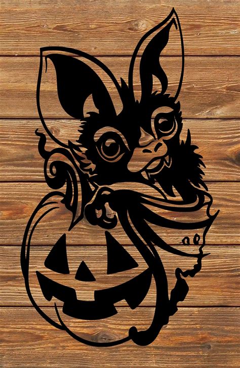 Png Svg File Vampire Bat Cute Cartoon Tattoo Stencil Etsy