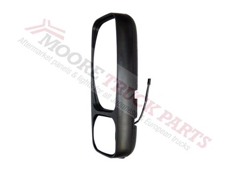 Mirror Head L H With Spotter Heated Electric Curved Fh Fm