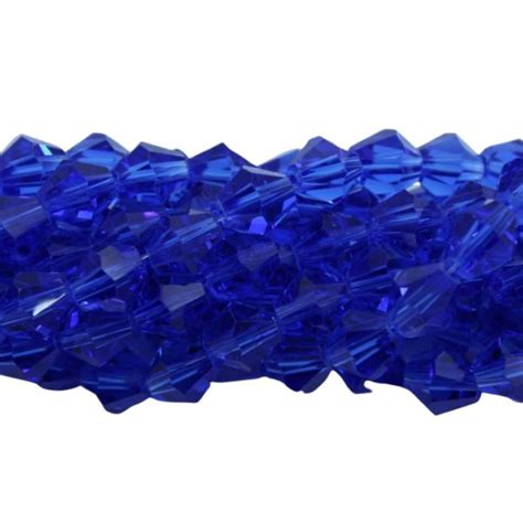 Bicone Mm Cm Strand Sapphire Bead Trimming Craft Co