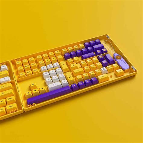 Akko Keycap Set Los Angeles Pbt Double Shot Asa Profile N T