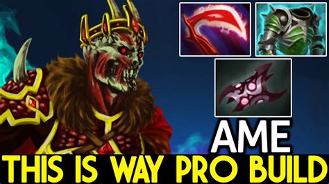 Ame Wraith King This Is Way Pro Carry Build Insane Crit Damage Dota