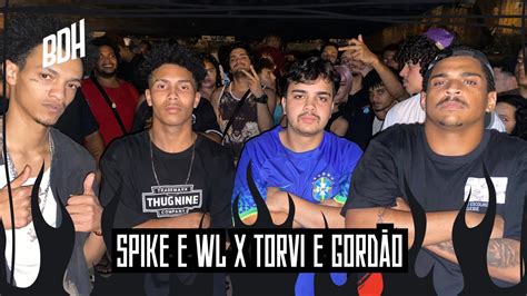 SEGURARAM O OVO SPIKE E WL BXD X TORVI E GORDÃO ZN SEMI FINAL