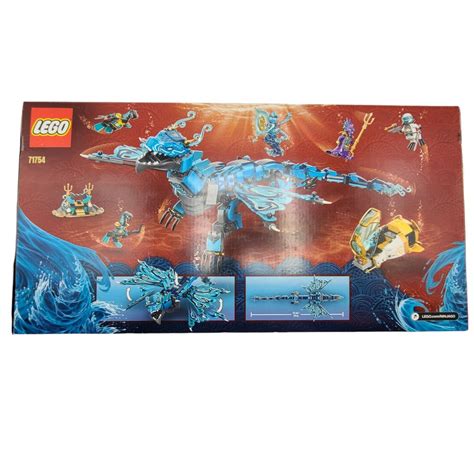 Lego Ninjago Water Dragon 71754 737 Pieces Building Brick Kit Toy New Sealed 673419339193 Ebay